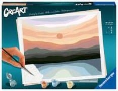 Cover-Bild zum Titel 'Ravensburger Malen nach Zahlen 23515 - Minimalistic Landscape - ab 12 Jahren' von ''