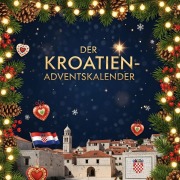 Cover-Bild zum Titel 'Der Kroatien-Adventskalender' von 'Lucas Lehmann'