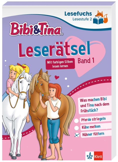 Lesefuchs Bibi & Tina: Leserätsel Lesestufe 1, Band 1 - 