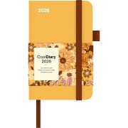 Ray Flower 2026 - Diary - Buchkalender - Taschenkalender - 9x14 - 