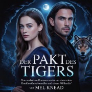 Cover-Bild zum Titel 'Der Pakt des Tigers: Eine verbotene Romanze zwischen einem dunklen Gestaltwandler und einem Milliardär' von 'Mel Knead'
