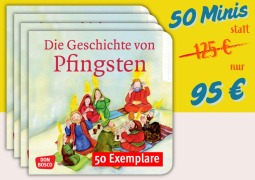 Cover-Bild zum Titel 'Die Geschichte von Pfingsten. Mini-Bilderbuch. Paket mit 50 Exemplaren zum Vorteilspreis' von 'Susanne Brandt, Klaus-Uwe Nommensen'