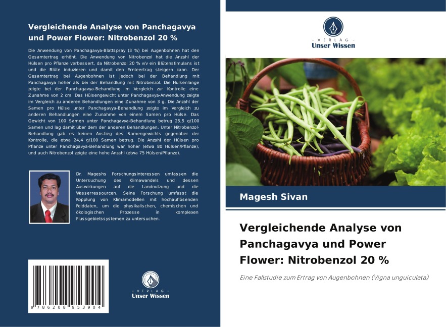 Vergleichende Analyse von Panchagavya und Power Flower: Nitrobenzol 20 % - Magesh Sivan