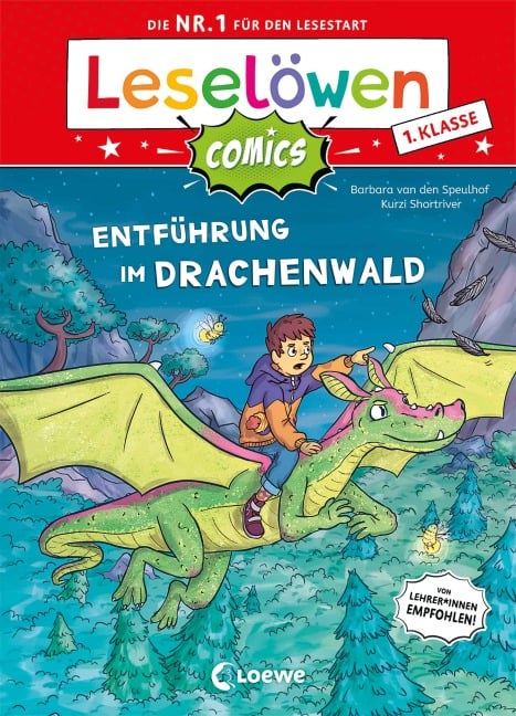 Leselöwen Comics 1. Klasse - Entführung im Drachenwald - Barbara van den Speulhof