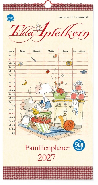 Tilda Apfelkern. Familienplaner 2027 - Andreas H. Schmachtl