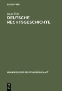 Cover-Bild zum Titel 'Deutsche Rechtsgeschichte' von 'Hans Fehr'