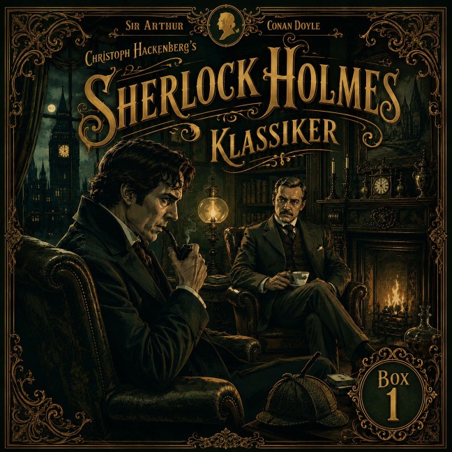 Christoph Hackenbergs Sherlock Holmes Klassiker-Box 1 - Arthur Conan Doyle