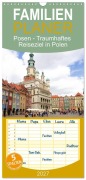 Cover-Bild zum Titel 'Familienplaner 2027 - Posen - Traumhaftes Reiseziel in Polen mit 5 Spalten (Wandkalender, 21 x 45 cm) CALVENDO' von 'Gisela Kruse'