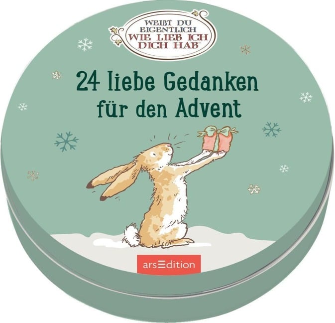 Adventskalender in der Dose. Weißt du eigentlich, wie lieb ich dich hab? - 