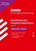 Cover-Bild zum Titel 'STARK Mathematik, Deutsch - Qualifizierender Hauptschulabschluss 2026 Sachsen - Prüfungsvorbereitung' von ''