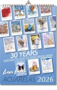 Cover-Bild zum Titel '30 Years Watercolour Studio Frigiliana' von 'Klaus Hinkel'