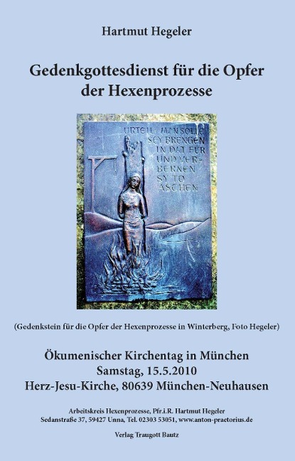 Gedenkgottesdienst für die Opfer der Hexenprozesse - 
