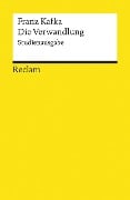 Cover-Bild zum Titel 'Die Verwandlung' von 'Franz Kafka'