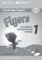 Cambridge English Flyers 1 for Revised Exam from 2018 Answer Booklet - 