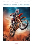 Cover-Bild zum Titel 'Motocross - Mit Leib und Seele dabei (Wandkalender 2026 DIN A4 hoch), CALVENDO Monatskalender' von 'Steffen Gierok-Latniak'