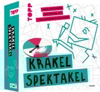 Cover-Bild zum Titel 'Krakel-Spektakel - Dreh die Scheibe und krakel mit 7 brandneuen Challenges' von 'Bazis'