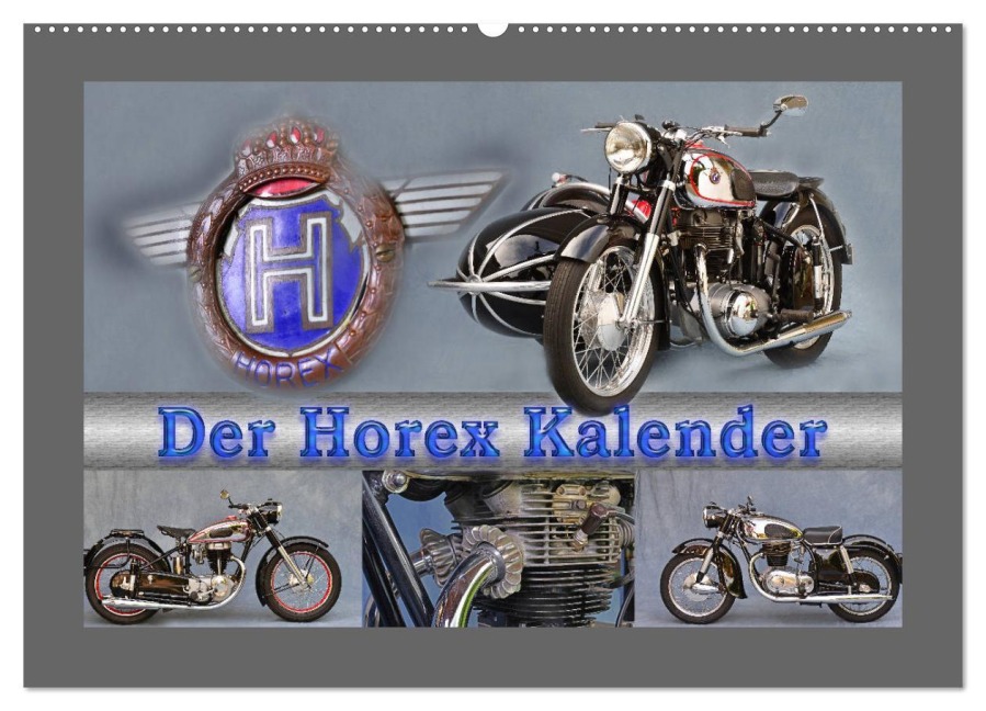 Der Horex Kalender (Wandkalender 2026 DIN A2 quer), CALVENDO Monatskalender - Ingo Laue