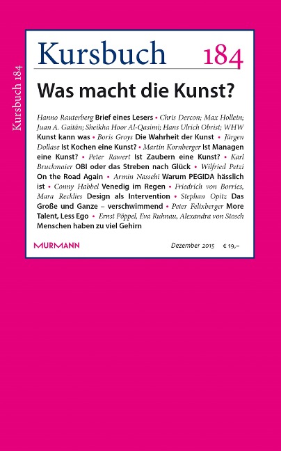 Kursbuch 184 - 
