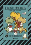 Cover-Bild zum Titel 'CRAFTBOOK - 100 SUPER AUSMALVORLAGEN - DINOSAURIER - STEINZEIT - RÄTSEL - AUFGABEN - DINOSPIEL BASTELN - URZEIT' von 'Gabriele André, Wolfgang André'