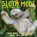 Sloth Mode 2025 12 X 12 Wall Calendar - Willow Creek Press