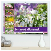 Beschwingte Blumenwelt (hochwertiger Premium Wandkalender 2026 DIN A2 quer), Kunstdruck in Hochglanz - Gisela Kruse