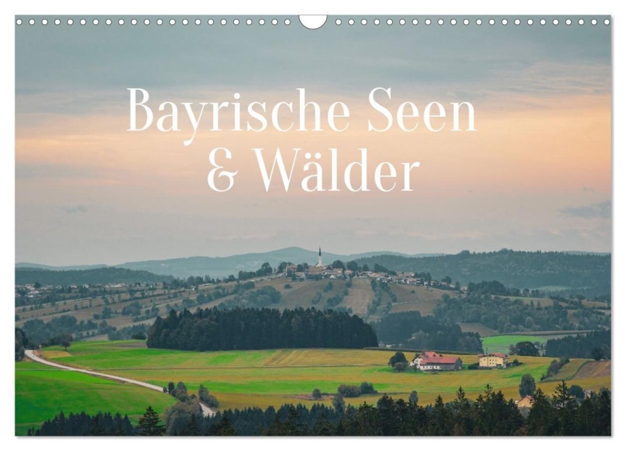 Bayrische Seen und Wälder (Wandkalender 2027 DIN A3 quer), CALVENDO Monatskalender - Adrian Büsing