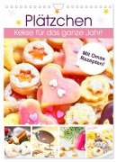 Cover-Bild zum Titel 'Plätzchen. Kekse für das ganze Jahr! (Wandkalender 2026 DIN A4 hoch), CALVENDO Monatskalender' von 'Rose Hurley'