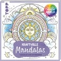 Cover-Bild zum Titel 'Colorful World - Kraftvolle Mandalas' von 'Kathi Hund, Natascha Pitz, Mila Dierksen, Helga Altmayer'