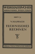 Cover-Bild zum Titel 'Technisches Rechnen' von 'Vollrat Happach'