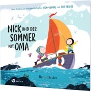 Cover-Bild zum Titel 'Nick und der Sommer mit Oma' von 'Benji Davies'