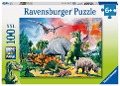 Unter Dinosauriern. Puzzle 100 Teile XXL - 