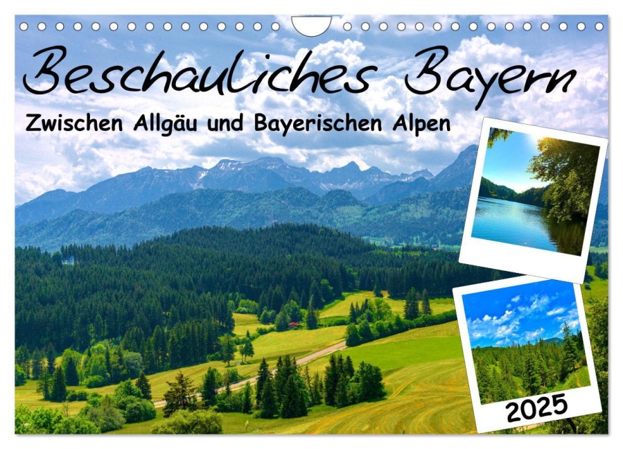 Beschauliches Bayern (Wandkalender 2025 DIN A4 quer), CALVENDO Monatskalender - Lost Plastron Pictures