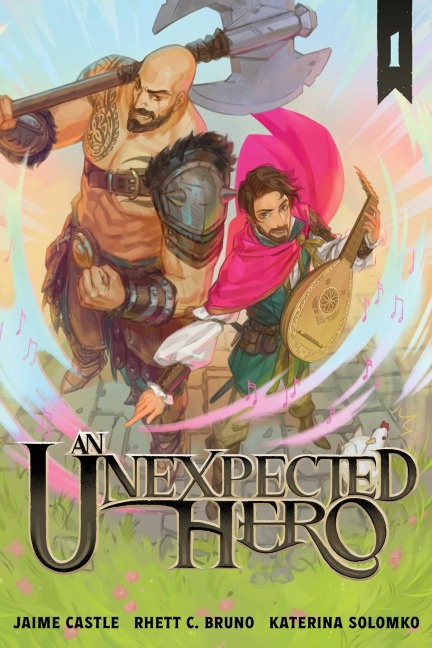 An Unexpected Hero (Light Novel) Vol. 1 - Rhett C Bruno, Jaime Castle