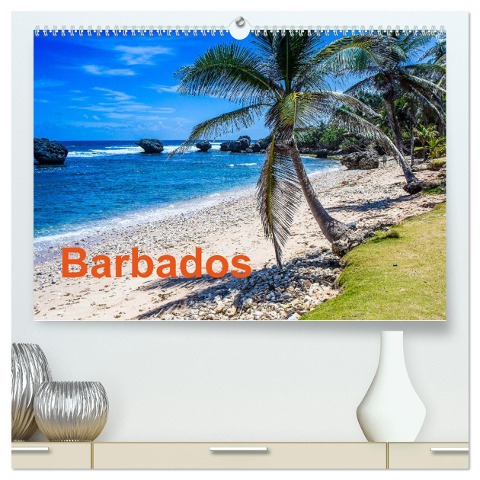 Barbados (hochwertiger Premium Wandkalender 2025 DIN A2 quer), Kunstdruck in Hochglanz - Volker Krahn