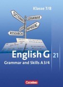Cover-Bild zum Titel 'English G 21. Ausgabe A 3 und A 4. Grammar and Skills' von 'Joachim Blombach, Birgit Ohmsieder, Uwe Tröger, Sabine Tudan, Ursula Fleischhauer'