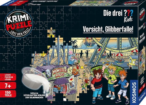 Krimi-Puzzle: Die drei ??? Kids - Vorsicht, Glibberfalle! - 