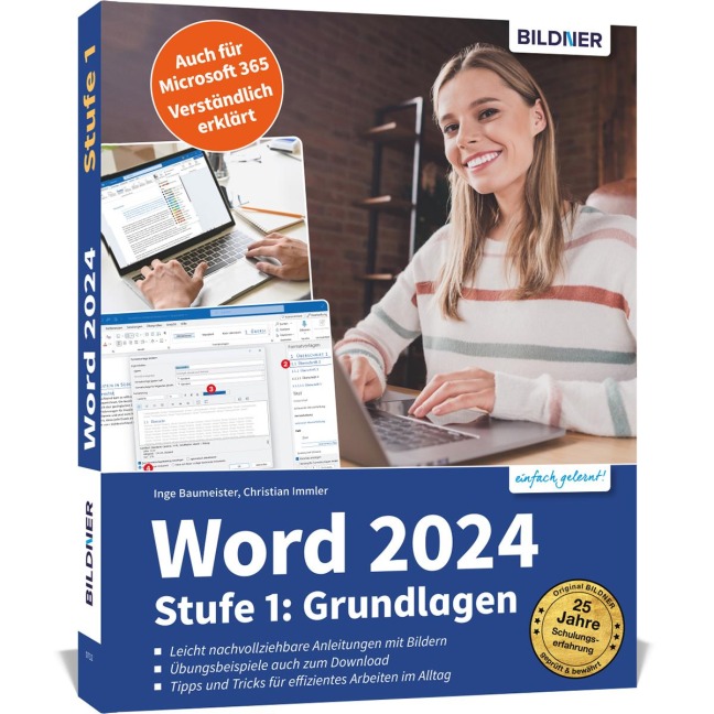 Word 2024 - Stufe 1: Grundlagen - Inge Baumeister, Christian Immler