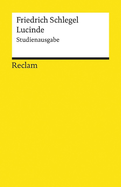 Lucinde - Friedrich Schlegel