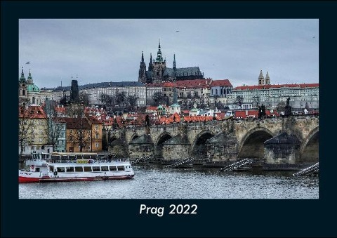 Prag 2022 Fotokalender DIN A5 - Tobias Becker