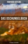 Cover-Bild zum Titel 'Das Dschungelbuch (Mit Original-Illustrationen)' von 'Rudyard Kipling'