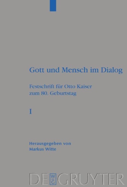 Gott und Mensch im Dialog - 