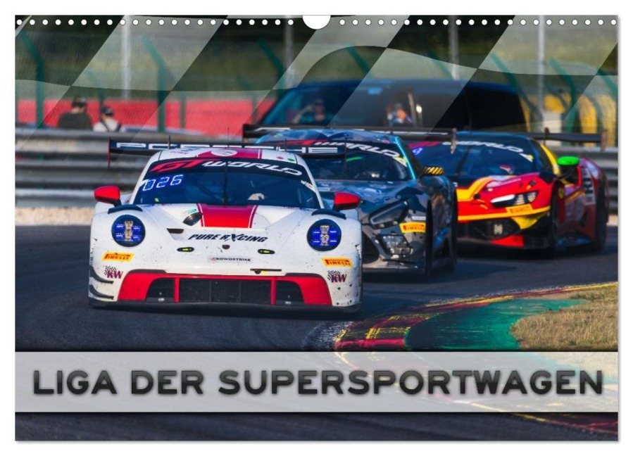 Liga der Supersportwagen (Wandkalender 2027 DIN A3 quer), CALVENDO Monatskalender - Dirk Stegemann (c) Phoenix Photodesign