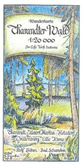 Tharandter Wald 1 : 20 000 - Rolf Böhm