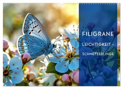 Cover-Bild zum Titel 'Filigrane Leichtigkeit - Schmetterlinge (Wandkalender 2026 DIN A2 quer), CALVENDO Monatskalender' von 'Susan Michel'