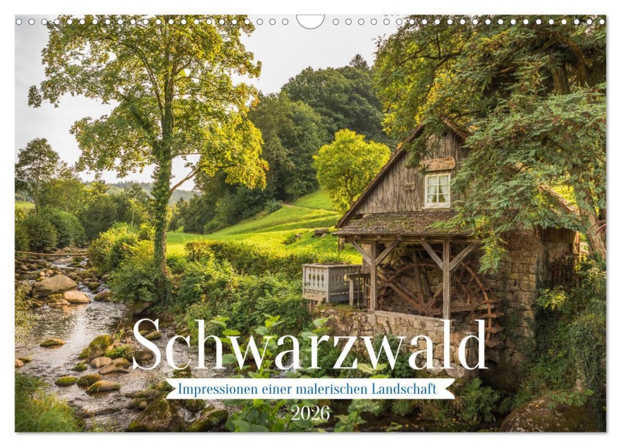 Schwarzwald (Wandkalender 2026 DIN A3 quer), CALVENDO Monatskalender - Conny Pokorny