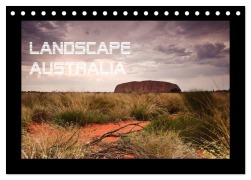 Cover-Bild zum Titel 'Landscape Australia (Tischkalender 2026 DIN A5 quer), CALVENDO Monatskalender' von 'Luxscriptura By Wolfgang Schömig'