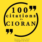 Cover-Bild zum Titel '100 citations Cioran' von 'Cioran'