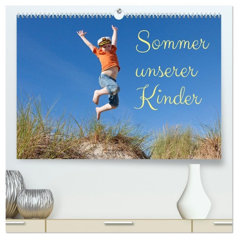 Sommer unserer Kinder (hochwertiger Premium Wandkalender 2025 DIN A2 quer), Kunstdruck in Hochglanz - Siegfried Kuttig