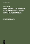 Cover-Bild zum Titel 'Frühe Werke' von ''