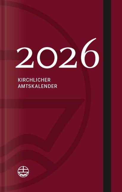 Kirchlicher Amtskalender 2026 - rot - 